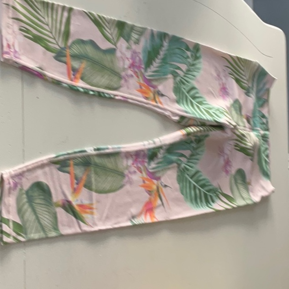 Spiritual Gangster tropical print leggings medium